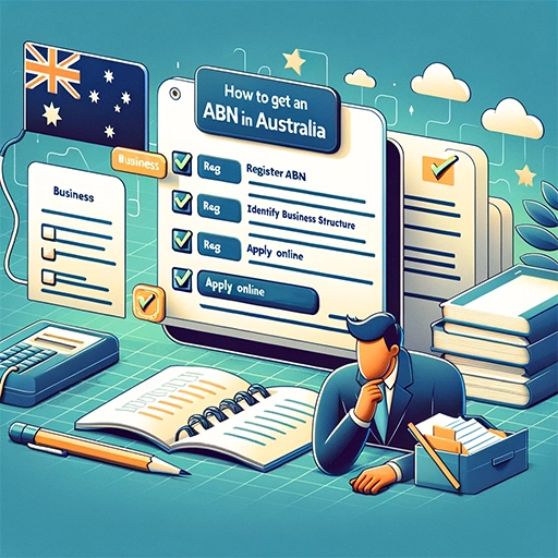 Unlock the key to starting your business in Australia with our 'How to Get an ABN: A Complete Guide for New Businesses' thumbnail. This visually engaging guide simplifies the ABN registration process, from choosing your business structure to receiving your ABN, designed to guide aspiring entrepreneurs through every step. Perfect for anyone looking to navigate the Australian business landscape successfully.