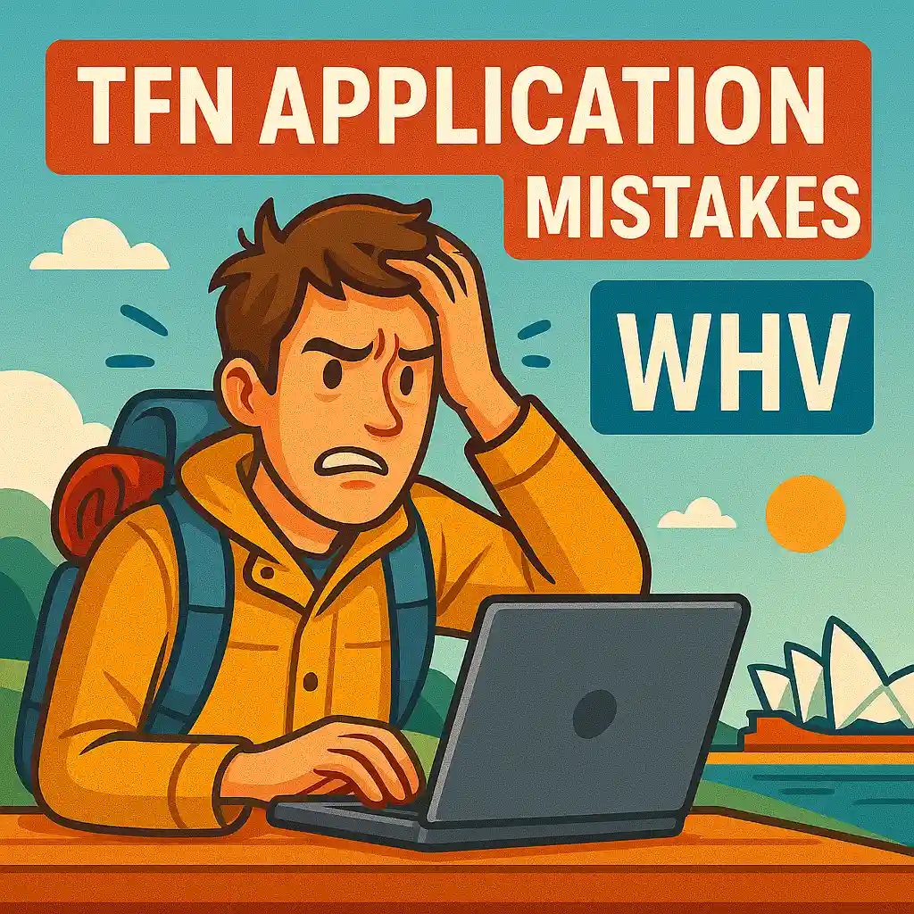 WHV holder frustrated due to TFN mistakes